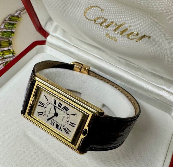 Cartier Tank Basculante Or jaune – Image 7
