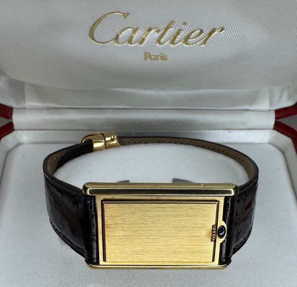 Cartier Tank Basculante Or jaune – Image 6