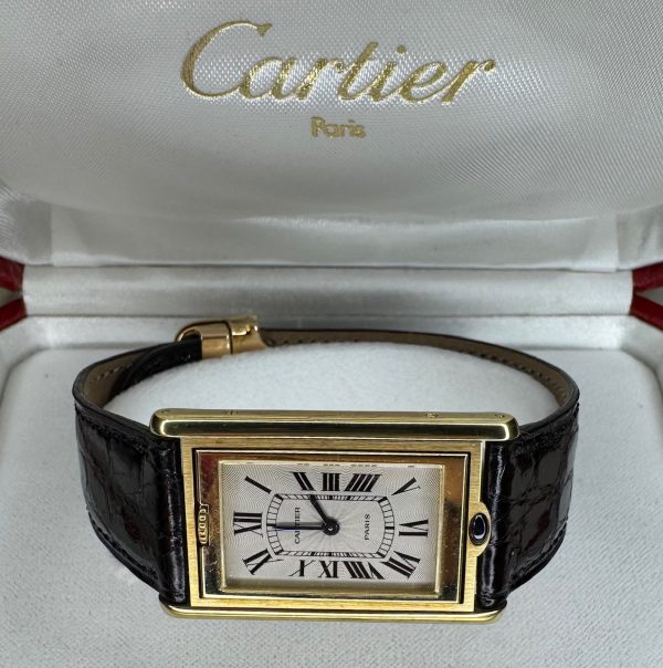 Cartier Tank Basculante Or jaune – Image 4