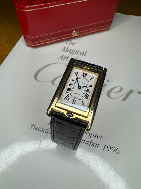 Cartier Tank Basculante Or jaune – Image 2