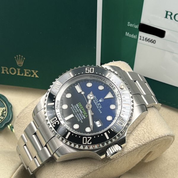 Rolex Deepsea Blue Full Set – Image 4