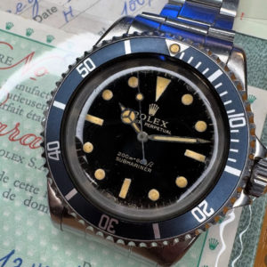 Rolex Submariner Gilt Full Set