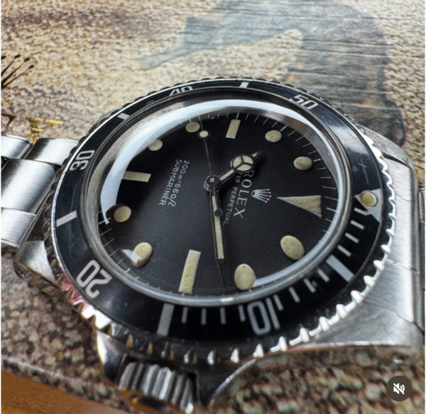 Rolex Submariner 5513 Marine Militaire – Image 3