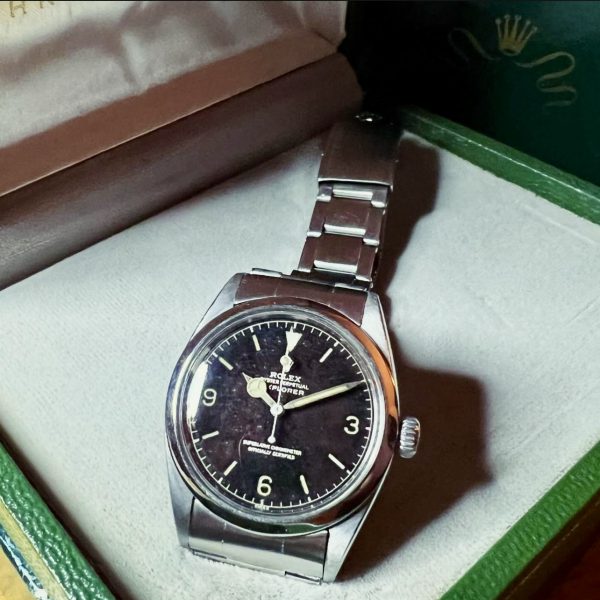 Rolex Explorer Tropical Gilt 1016 – Image 2