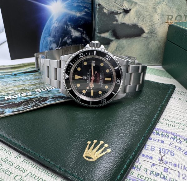 Rolex Sea Dweller Double Red 1665 Full Set d'origine – Image 6