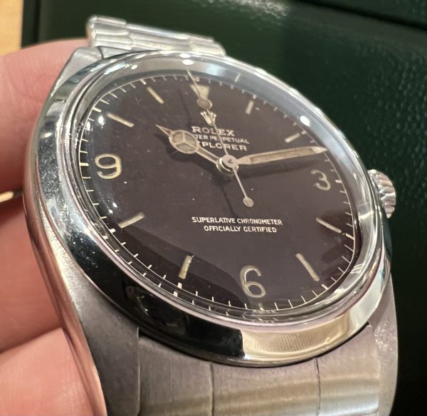 Rolex Explorer Tropical Gilt 1016 – Image 5