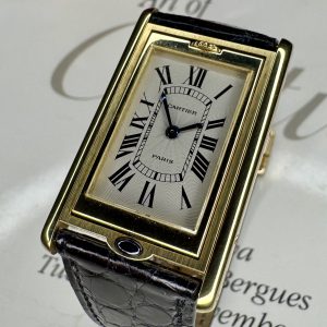 Cartier Tank Basculante Or jaune