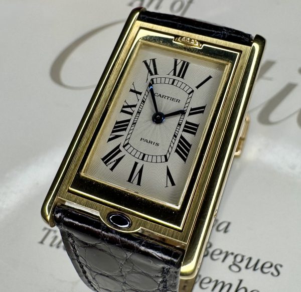 Cartier Tank Basculante Or jaune