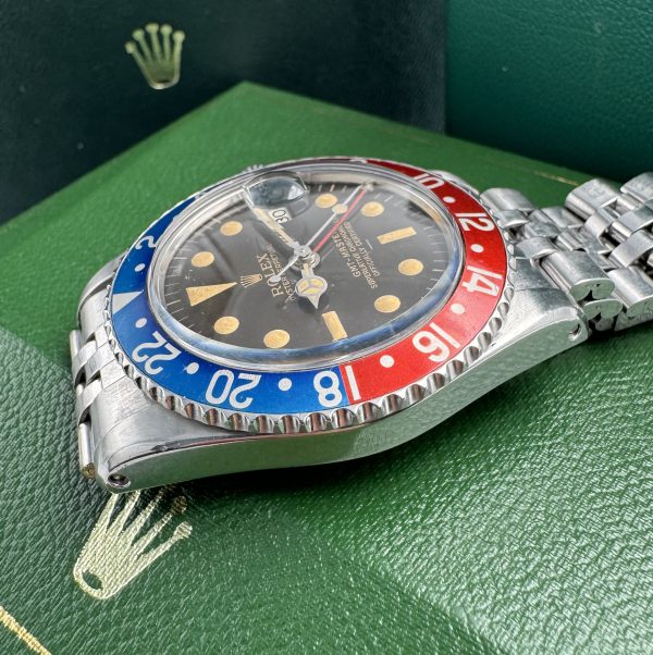 Rolex GMT Master Full Set Tropical Gilt Underline – Image 5