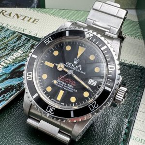 Rolex Sea Dweller Double Red 1665 Full Set d'origine