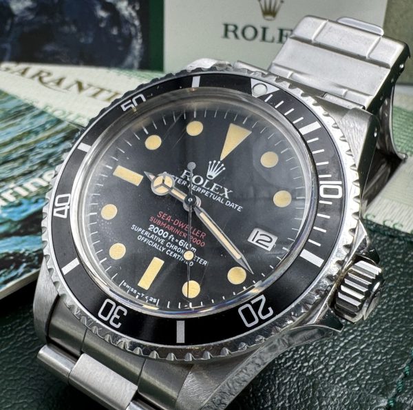 Rolex Sea Dweller Double Red 1665 Full Set d'origine – Image 2