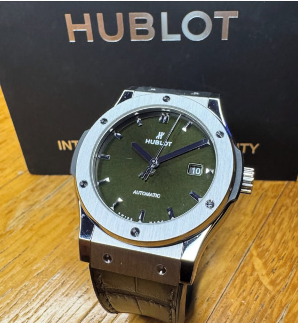 Hublot Classic Fusion Green Full Set