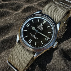 Rolex Explorer Gilt Tropical Dial