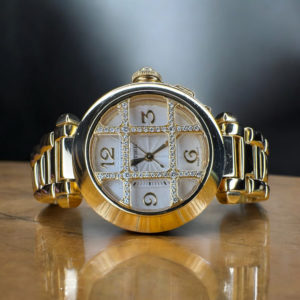 Cartier Pasha Lady Or Jaune