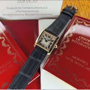 Cartier Tank Française Full Set