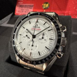 Omega Speedmaster Moonwatch White Full Set