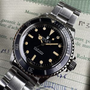Rolex Submariner 5513 Serif Dial Full Set