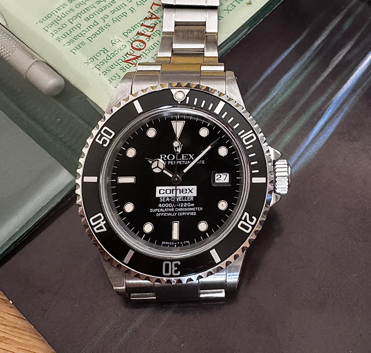 Rolex Sea-Dweller Comex 16660 – Image 4