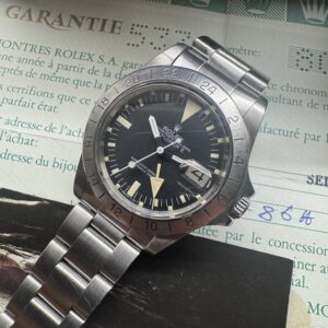 Rolex Explorer II  Freccione Albino Full Set